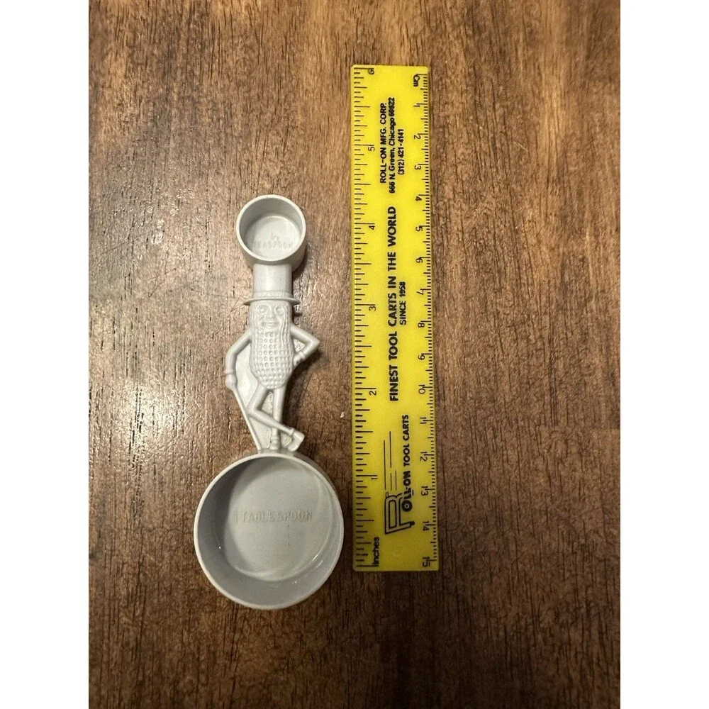 Vintage Planters Mr Peanut 4-in-1 Measuring Spoon Kitchen Gadget Advertising